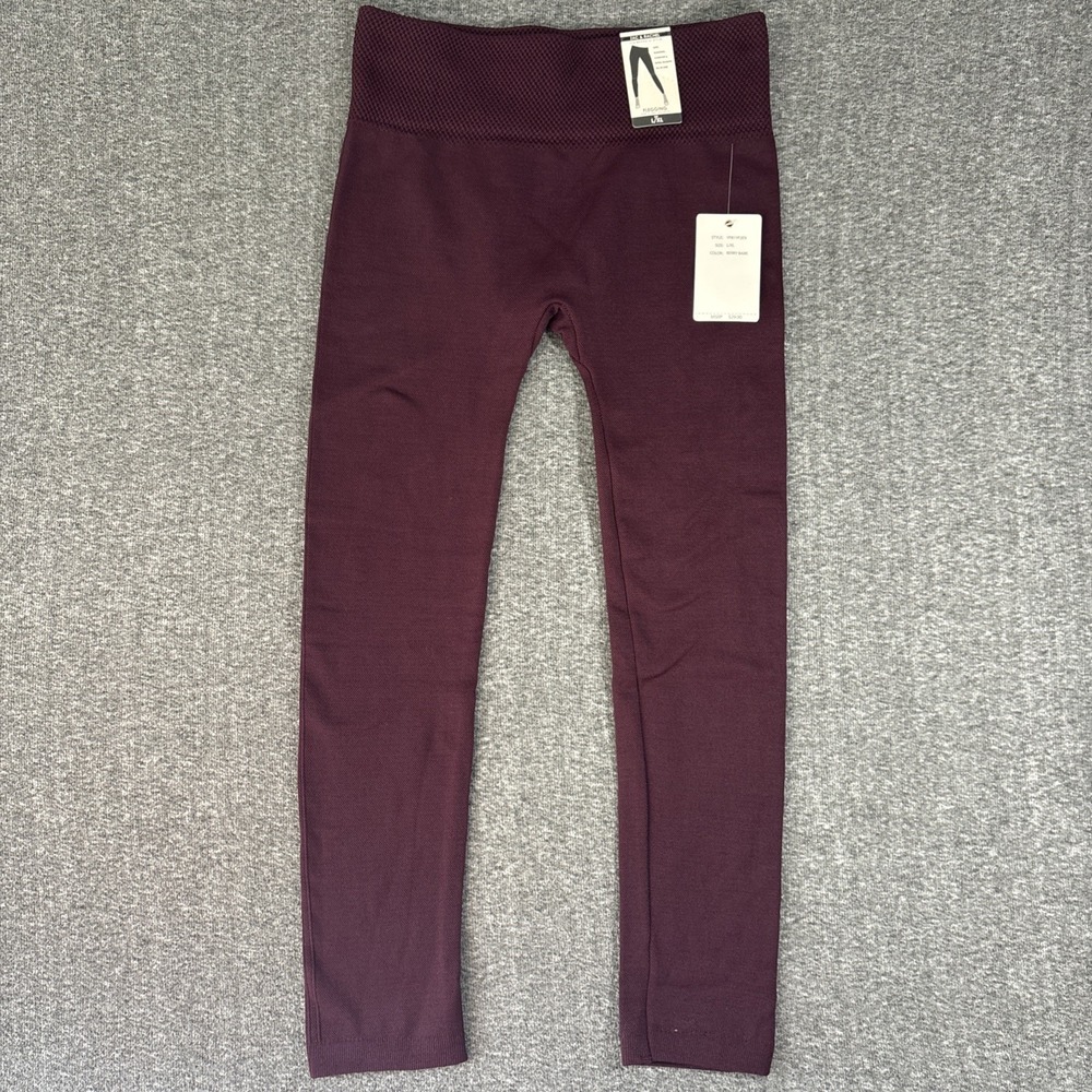 NWT Zac & Rachel Slimming Fleggings Fleace Lined Leggings Soft Comfort Size L/XL